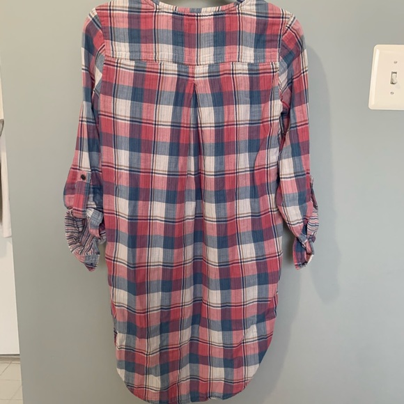 Plaid tunic - Picture 3 of 3